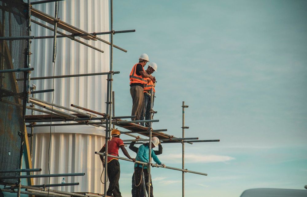 Example photo of construction