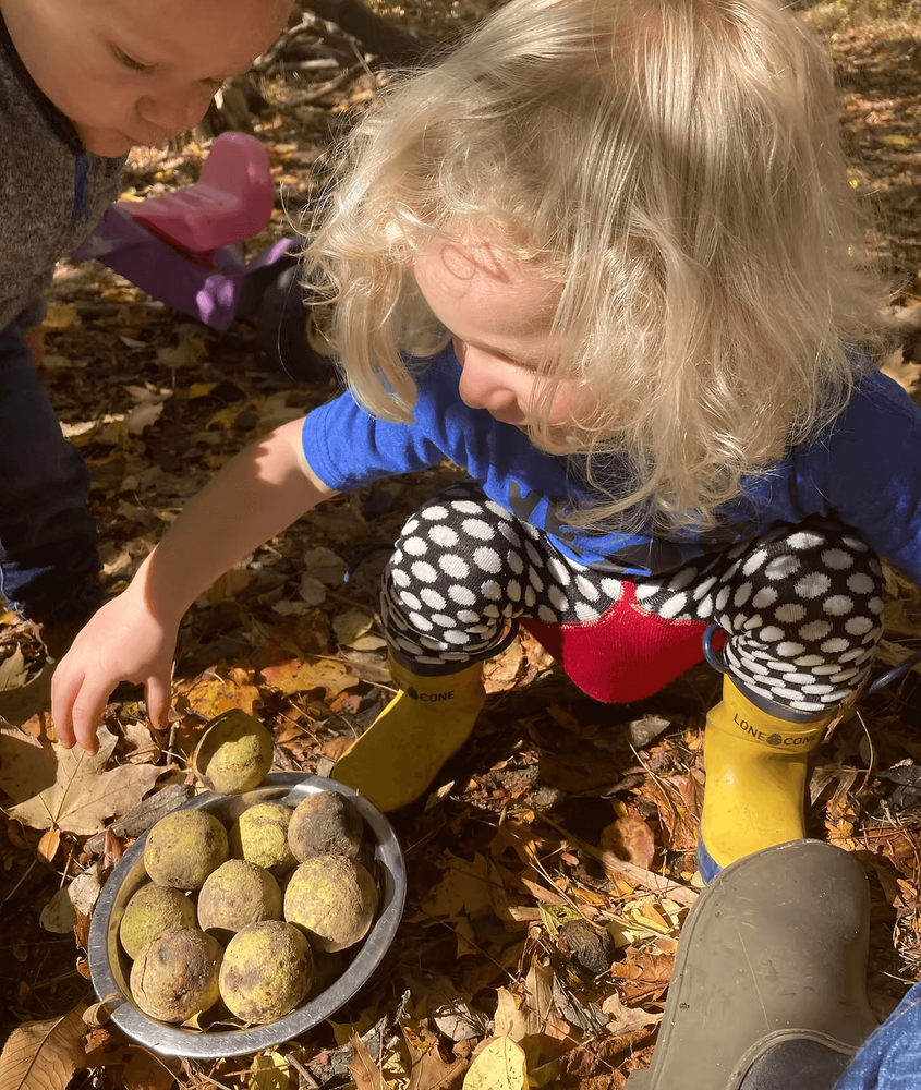 Child preparing food