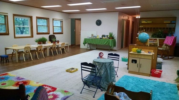 Photograph of childcare classroom